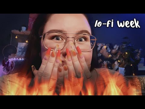 ASMR lo-fi WEEK 🔥 Fast & Aggressive 🔥 Vinn biljetter!!! (short attention span)