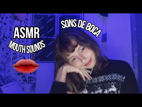 ASMR - SONS DE BOCA INTENSOS + SEMI INAUDÍVEL 🤤 | mouth sounds