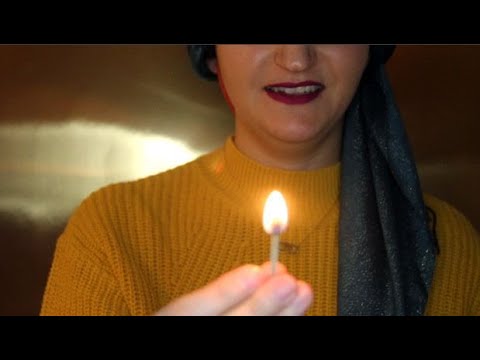 Happy Hanukkah! - ASMR | Match Lighting | Whispering