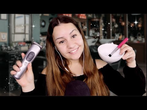 [ASMR] BARBERSHOP ROLEPLAY💈| Verwöhnprogramm für Männer | ASMR Marlife