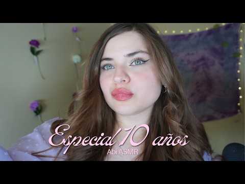 10 AÑOS de ASMR: Gracias por tanto ✨ (Especial 39 min para dormir)