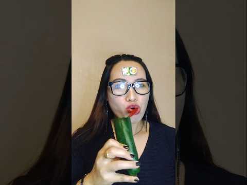 WHAT KIND OF CUCUMBER IS THIS #everyone #mukbang #shortsfeed #food #challenge #shortvideo