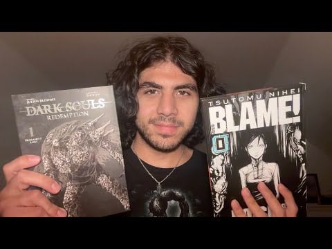 ASMR Manga Tapping/ Scratching (Darks Souls & Blame edition)