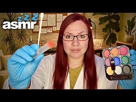 ASMR Makeup LAB Allergy Testing on YOU Roleplay / Soft Spoken