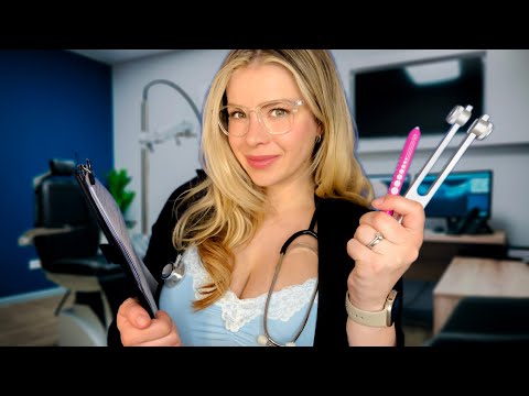 ASMR THE ONLY CRANIAL NERVE EXAM YOU NEED  (Full Body, Overly Detailed)
