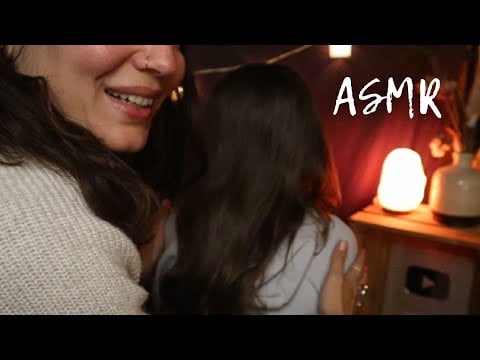 ASMR * JE PRENDS SOIN DE MA FILLE (et finalement elle prend soin de moi aussi !)