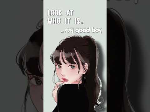 My Good boy. [Praise & Reminder] [F4M Asmr] #asmr #shorts #goodboy #girlfriend
