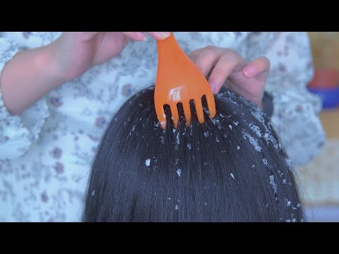 ASMR Special Herbal Care for Scalp Cleansing No Talking