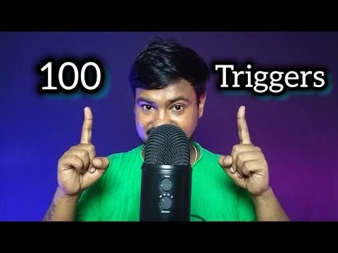 ASMR 100 Triggers To Sleep Within 20 MINUTES (Fast And Aggressive, Triggers )
