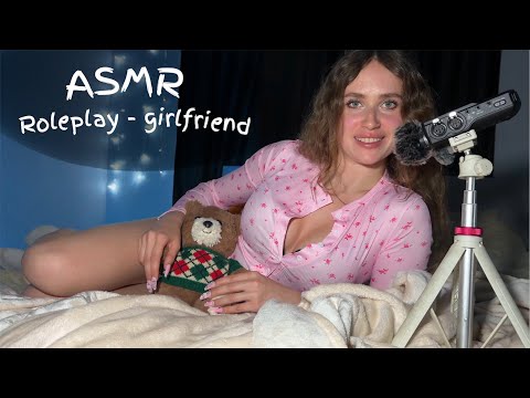 💞 ASMR Your Girlfriend Helps You Fall Asleep 🌙