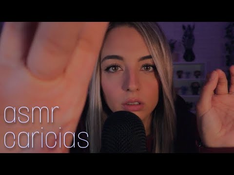 ASMR CARICIAS EN TU CARITA HASTA QUE TE DUERMAS 🌿 (Brochas, crema, etc) | ASMR TE TOCO LA CARA