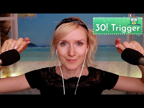 30 Trigger in 30 Minuten (ASMR geflüstert)