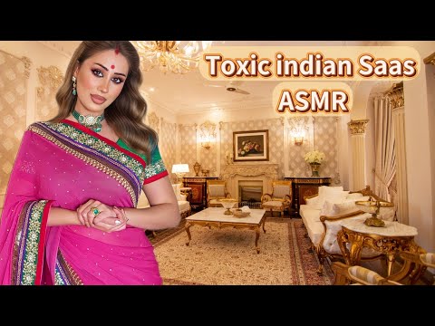 🇮🇳Hindi ASMR●Toxic indian Saas (mother-in-Law) first meeting●Soft-spoken indian desi asmr● urdu asmr