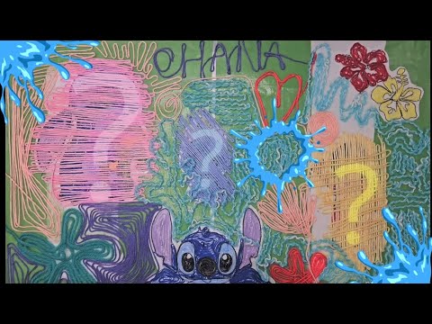 Lilo and stitch ASMR my new concept + layered water triggers! So satisfying!