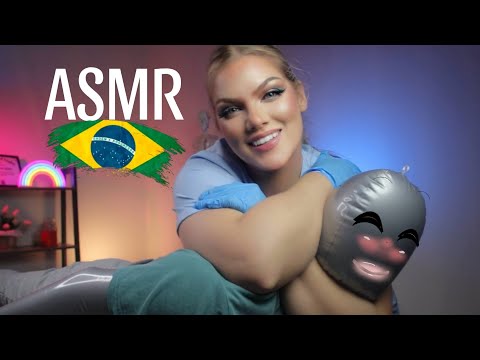 ASMR o MELHOR Ajustamento de Quiropraxia da sua VIDA! Termina com uma boa Massagem