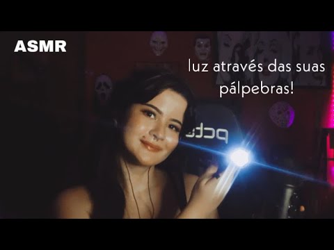 asmr: luz através das pálpebras (para assistir com os olhos fechados)