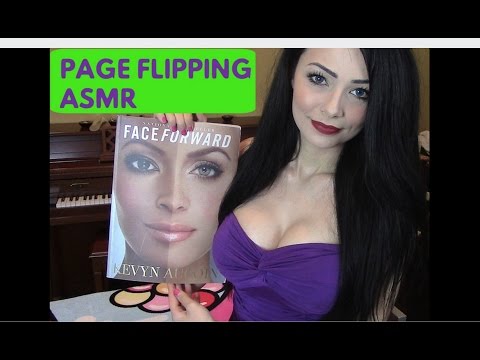 ASMR Page Flipping Sounds (Soft Spoken / Whisper)