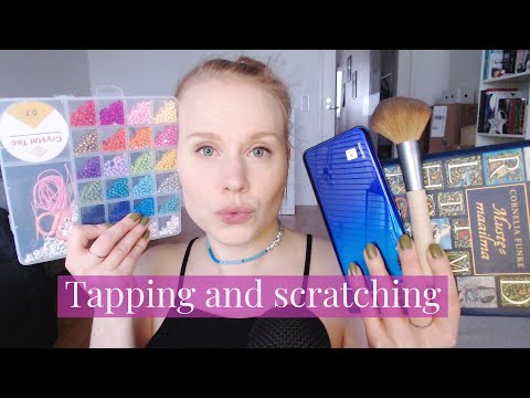 ASMR - Nail Tapping and Scratching | bead case, "texting", compact etc.