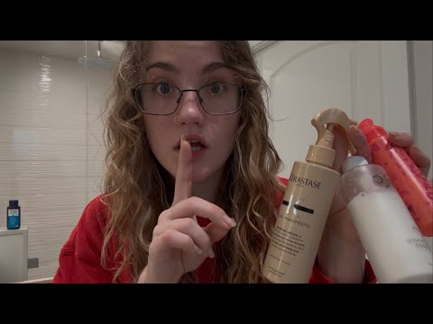 shower with me! but shhh we can’t get caught in my parents bathroom ASMR personal attention