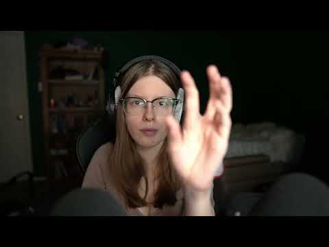 Touching your face asmr