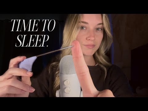 Watch This ASMR If You Literally Can Not Sleep (Follow My Instructions→Eyes Closed)