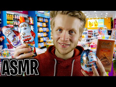 ASMR - Weihnachtssüßigkeiten 50% reduziert im Candy Shop! (Roleplay)