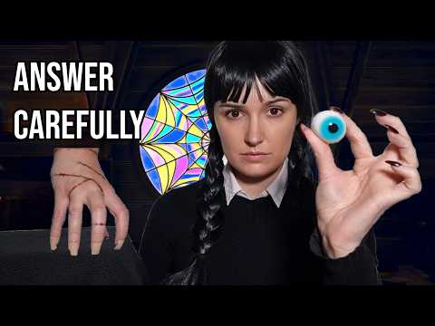 Wednesday Interrogates You (Thing helps) | ASMR Roleplay
