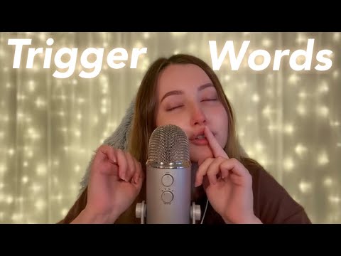 ASMR ✨ Tingliest Trigger Words (SK, Om-nom, Coconut)