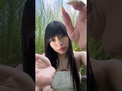 ASMR Hand Movements & Mouth Sounds Outside #sleep #relax #tingles #outdoors