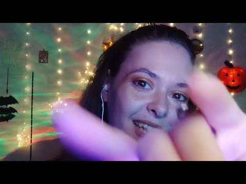 Girl let me do your fall makeup Asmr!!! (whispering, tapping)