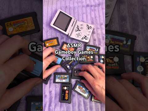 ASMR Gameboy Games Collection #asmr #asmrgaming