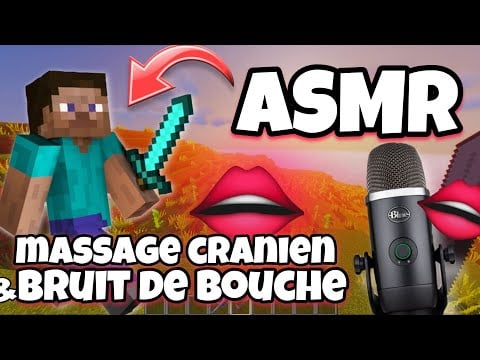 ASMR Français • BRUITS DE BOUCHES ET MASSAGE CRANIEN TRES INTENSES ! 😴😴