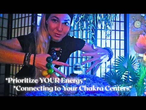 Reiki ASMR for Chakra Connection💎 Prioritize Your Energy | Crystal Healing Meditation with *Snaps*