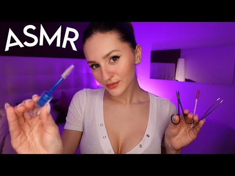 ASMR Amica Roleplay 👭 TI FACCIO LE SOPRACCIGLIA | Mouth Sounds & Personal Attention 😴