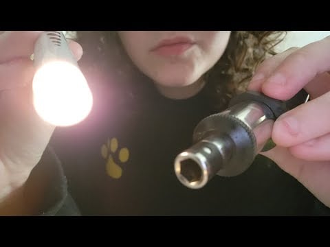 lofi asmr inspection and repairing (soft spoken, tool sounds, personal attention) 