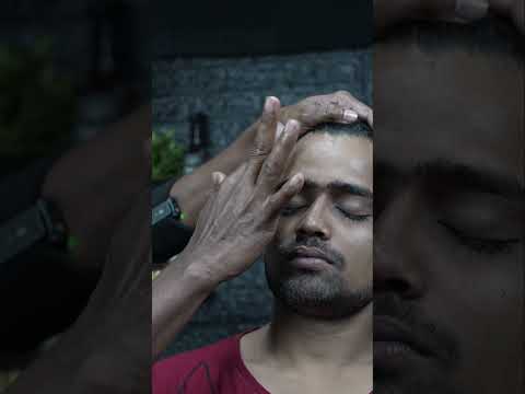 Experience The WORLD'S STRONGEST Indian Massage (Head & Body) #shorts