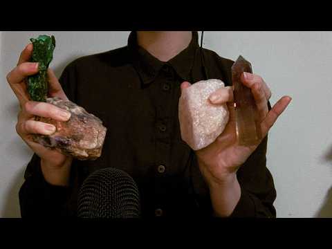 FAST & AGGRESSIVE Crystal ASMR | Tapping, Scratching, Gripping & Fumbling (No Talking) 