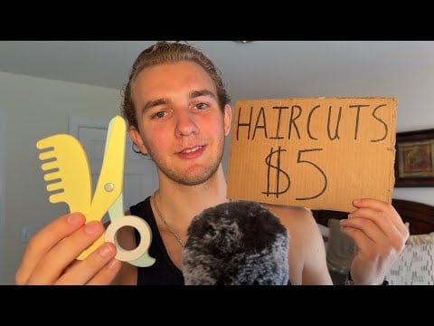 ASMR $5 Wooden Haircut
