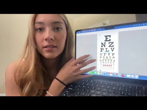 asmr in spanish ~ examen de los nervios craneales 🧠