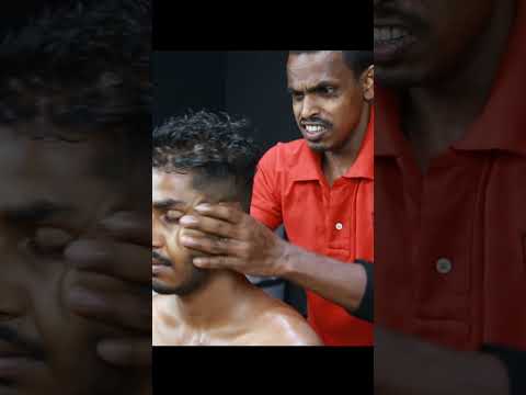 Back Pain Relief Back Body Massage ASMR By Strong Wrist Barber #shorts #massage#backpain
