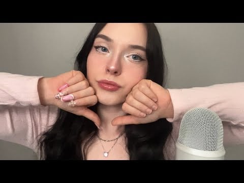 ASMR | Press-On Nails vs Natural Nails | Which Sounds Better?