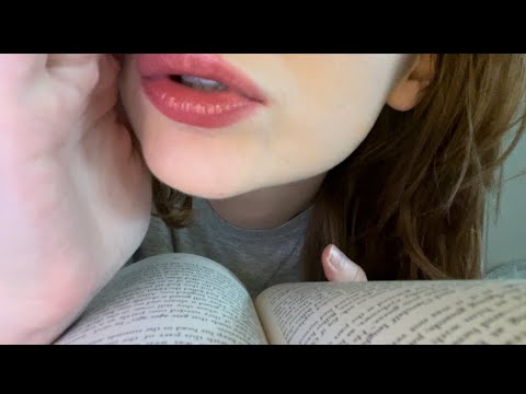 ASMR Inaudible Whisper Reading