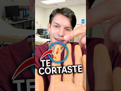 Te cortaste y curo tu herida en ASMR #asmr #funny