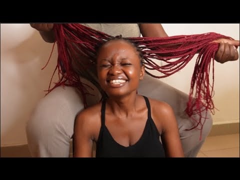 ASMR Fast & Aggressive Hair Cracking, Pulling & Nape Scratching