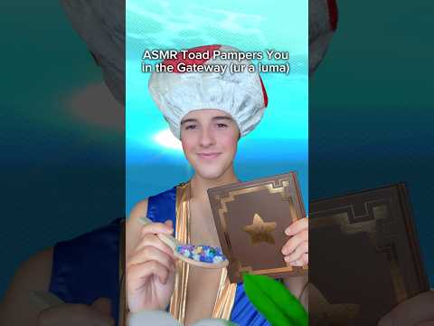ASMR Toad Pampers You in the Gateway (ur a luma) #asmr #mariogalaxy #rosalina