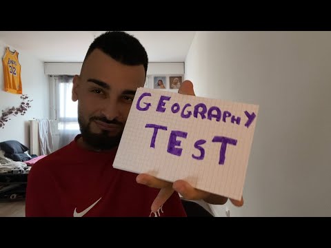 ASMR | TEST DE GÉOGRAPHIE