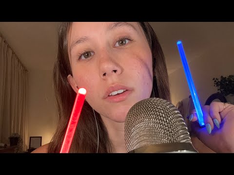 ASMR | Lightsaber Chopsticks (Follow the Light, Intuition, Personal Attention, Mouth Sounds)