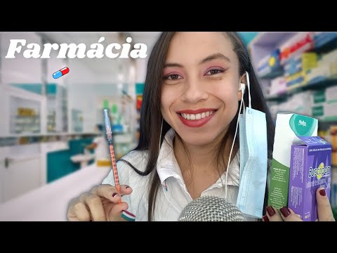 ASMR ROLEPLAY FARMÁCIA *Vendendo e Aplicando Medicação