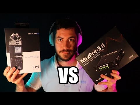 ASMR DUEL Enregistreurs Micros - MIX PRE 3 II VS Zoom H5