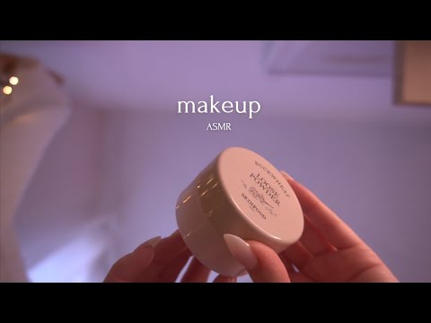 ASMR - Korean Makeups for Christmas Party🎄- Realistic Roleplay (layered sounds)